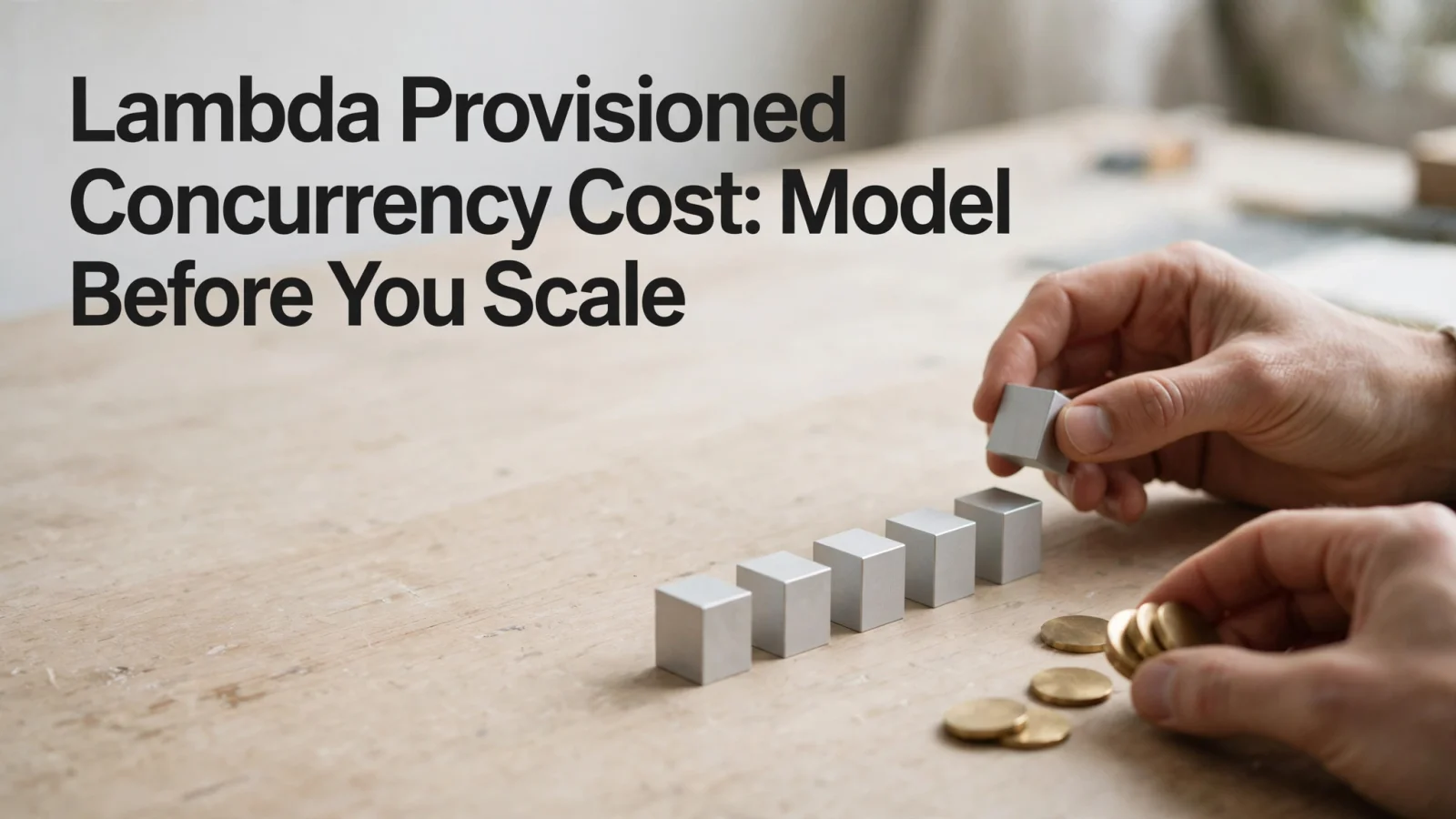 Lambda Provisioned Concurrency Cost: Model Before You Scale